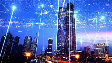 科技城市宣传片会声会影模板